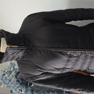 Laundry By Shelli Segal Black Puffer Jacket Size Medium. Like New